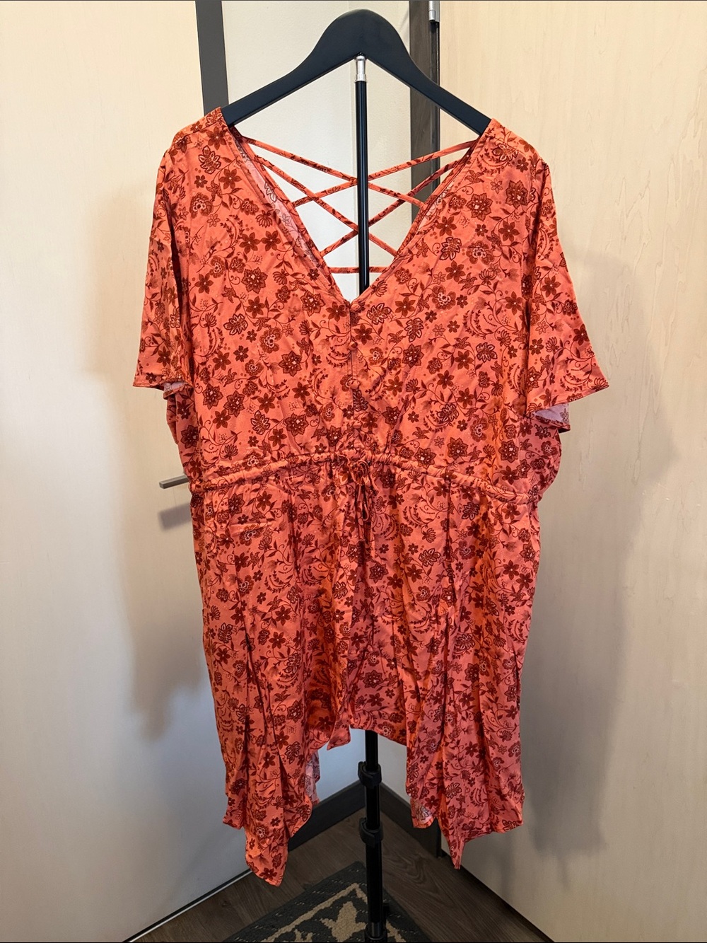 Torrid Tunic Top, Handkerchief Bottom